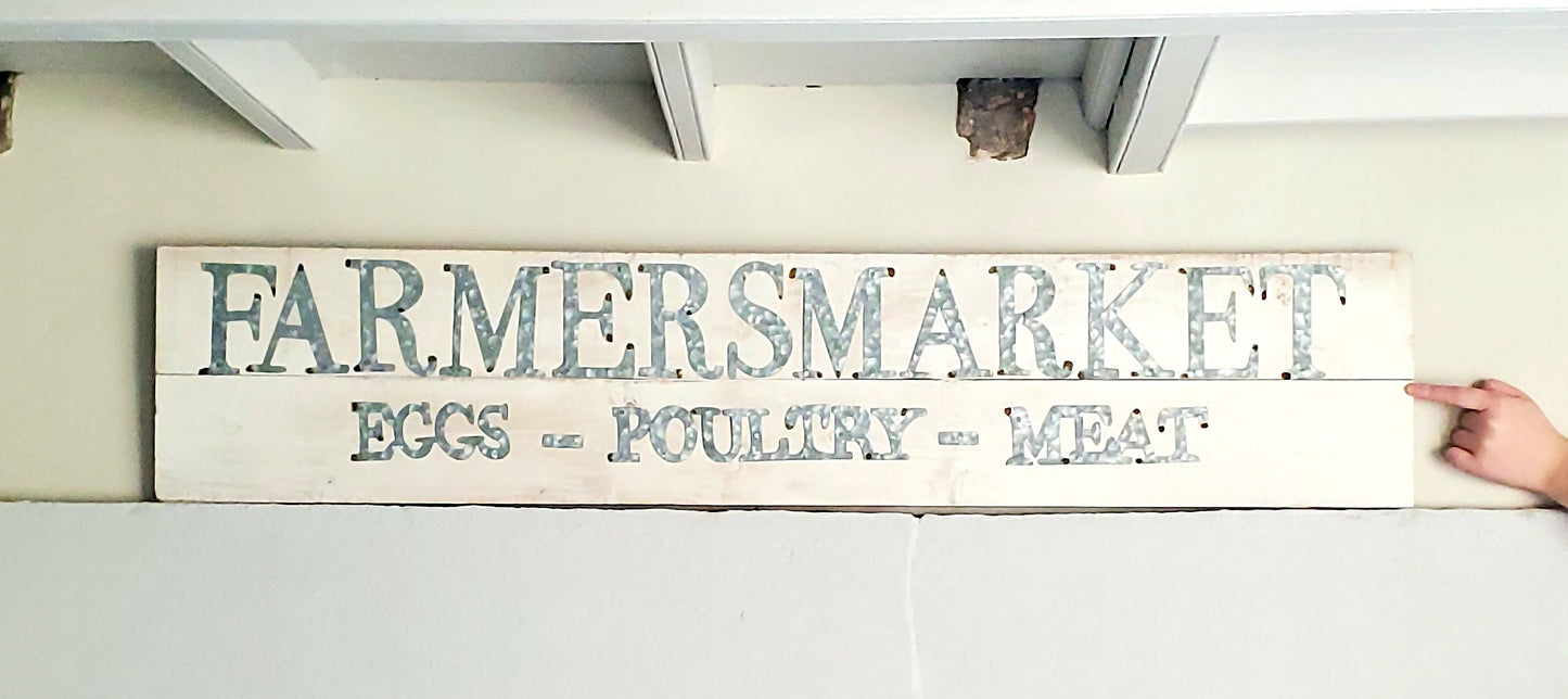 FARMERS MARKET SIGN