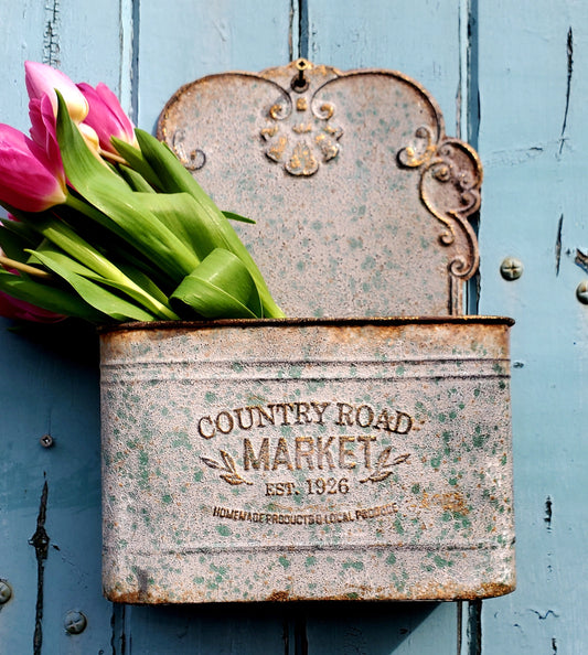 COUNTRY ROAD WALL HANGING GARDEN PLANTER
